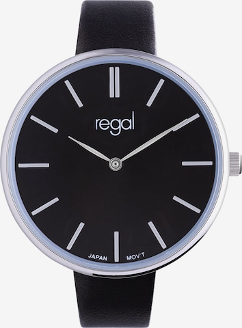 Lucardi Analog watch 'Einfach' in Silver: front