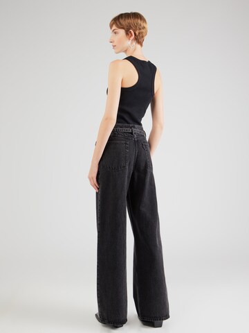 Wide leg Jeans de la 3.1 Phillip Lim pe negru