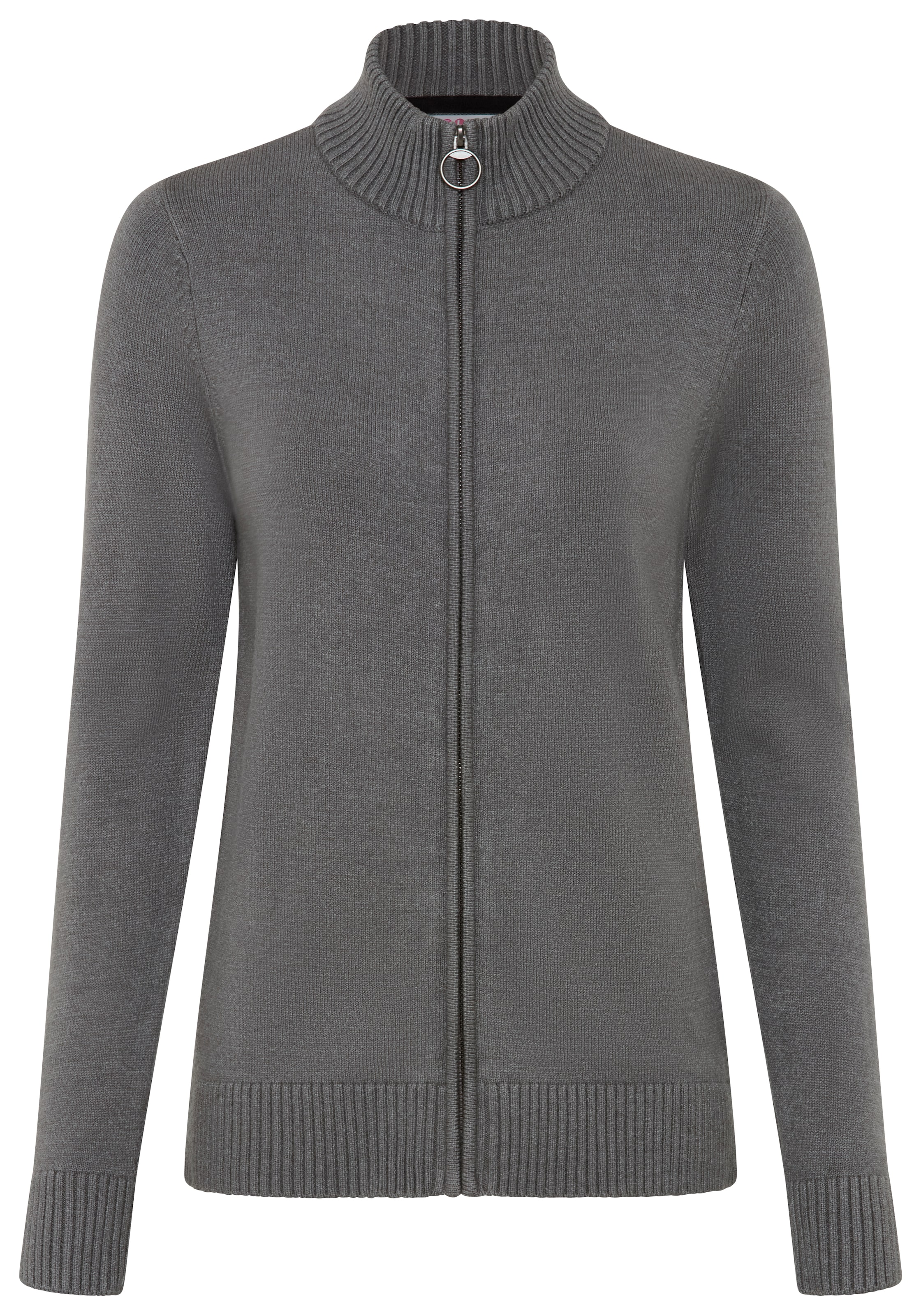 FLASHLIGHTS Knit Cardigan in Grey: front