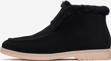 Mocassin CESARE GASPARI en noir : devant