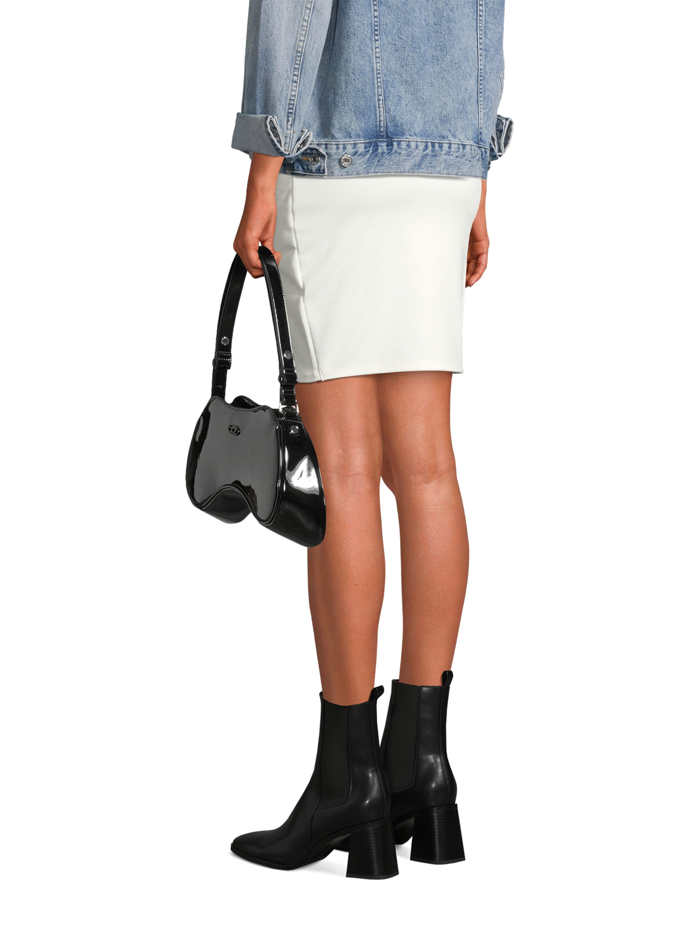 DIESEL Kabelka na rameno 'PLAY' - Čierna