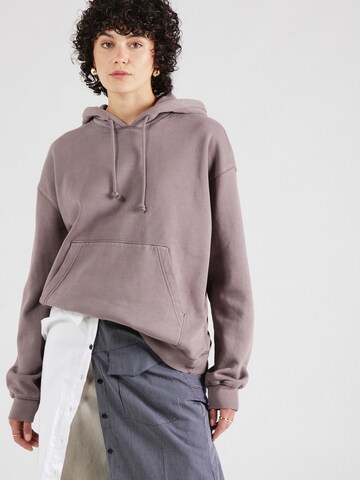 WEEKDAY Sweatshirt 'ESSENCE STANDARD' in Grau