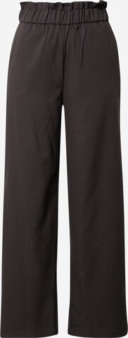 Wide leg Pantaloni di Noisy may in nero: frontale