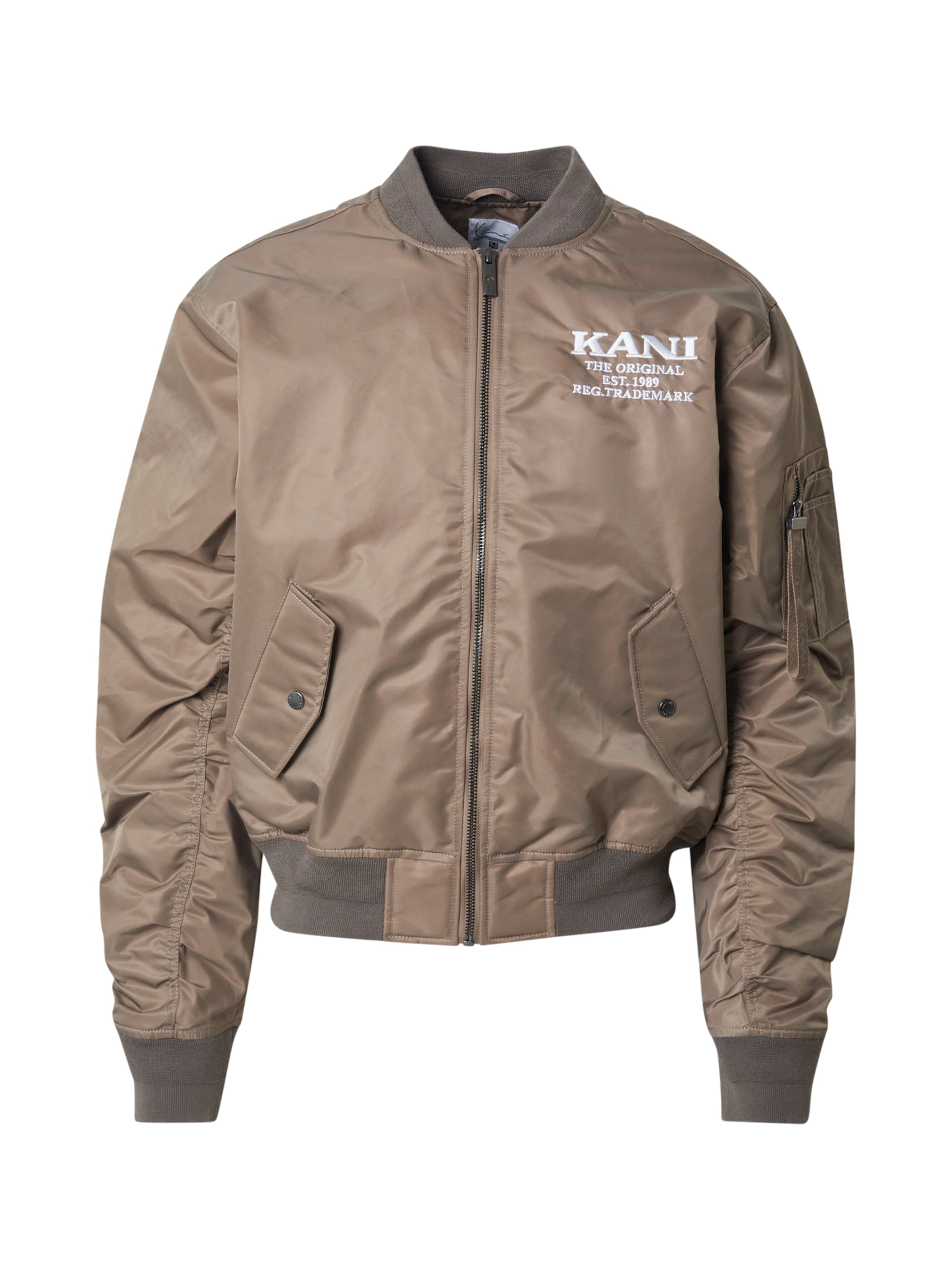 Karl Kani - Chaqueta de entretiempo en verde: frente