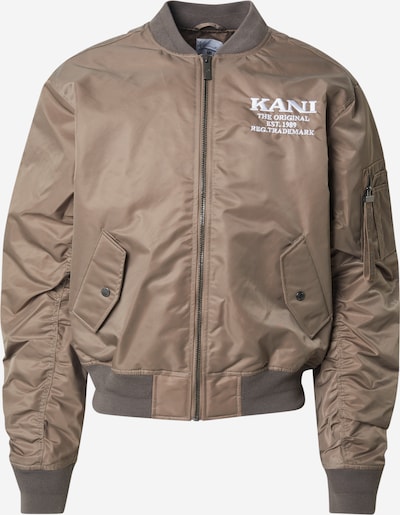 Karl Kani Kurtka przejściowa w kolorze khaki / białym, Podgląd produktu