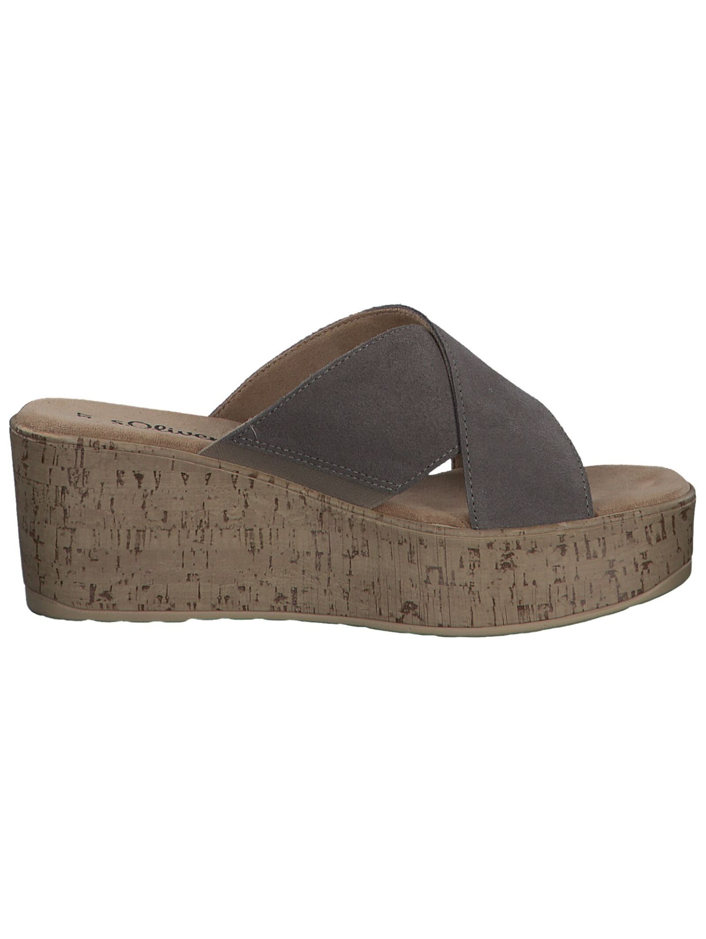 s.Oliver Pantolette in Braun