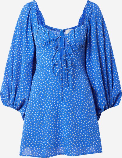 Rochie 'MARINA' Love Triangle pe albastru / galben / alb, Vizualizare produs