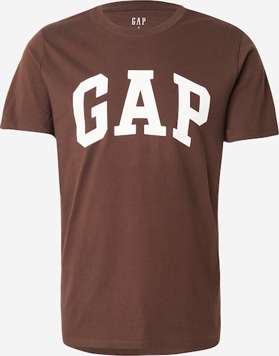 Marškinėliai 'EVERYDAY' iš GAP, spalva – ruda / balta, Prekių apžvalga