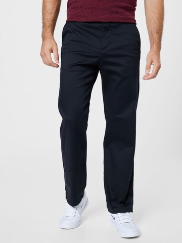 SELECTED HOMME tavaline Chino-püksid 'Salford', värv must: eest vaates