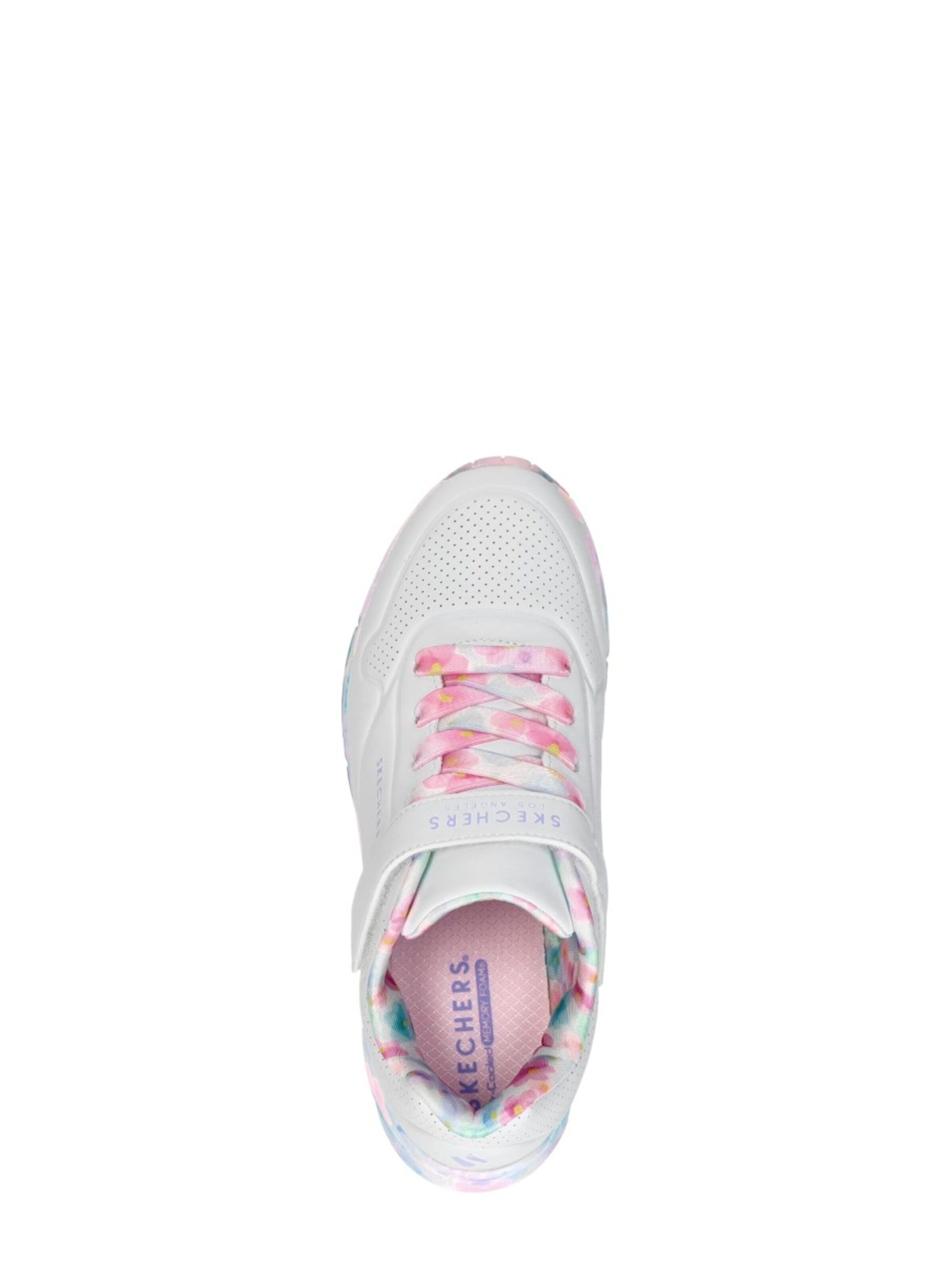 SKECHERS Sneakers 'Uno Gen1 - Fresh Blooms' in Wit