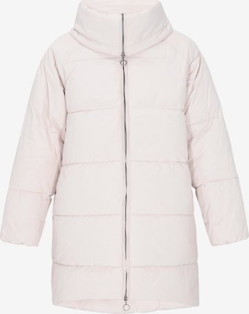 DreiMaster Maritim - Abrigo de invierno en blanco: frente