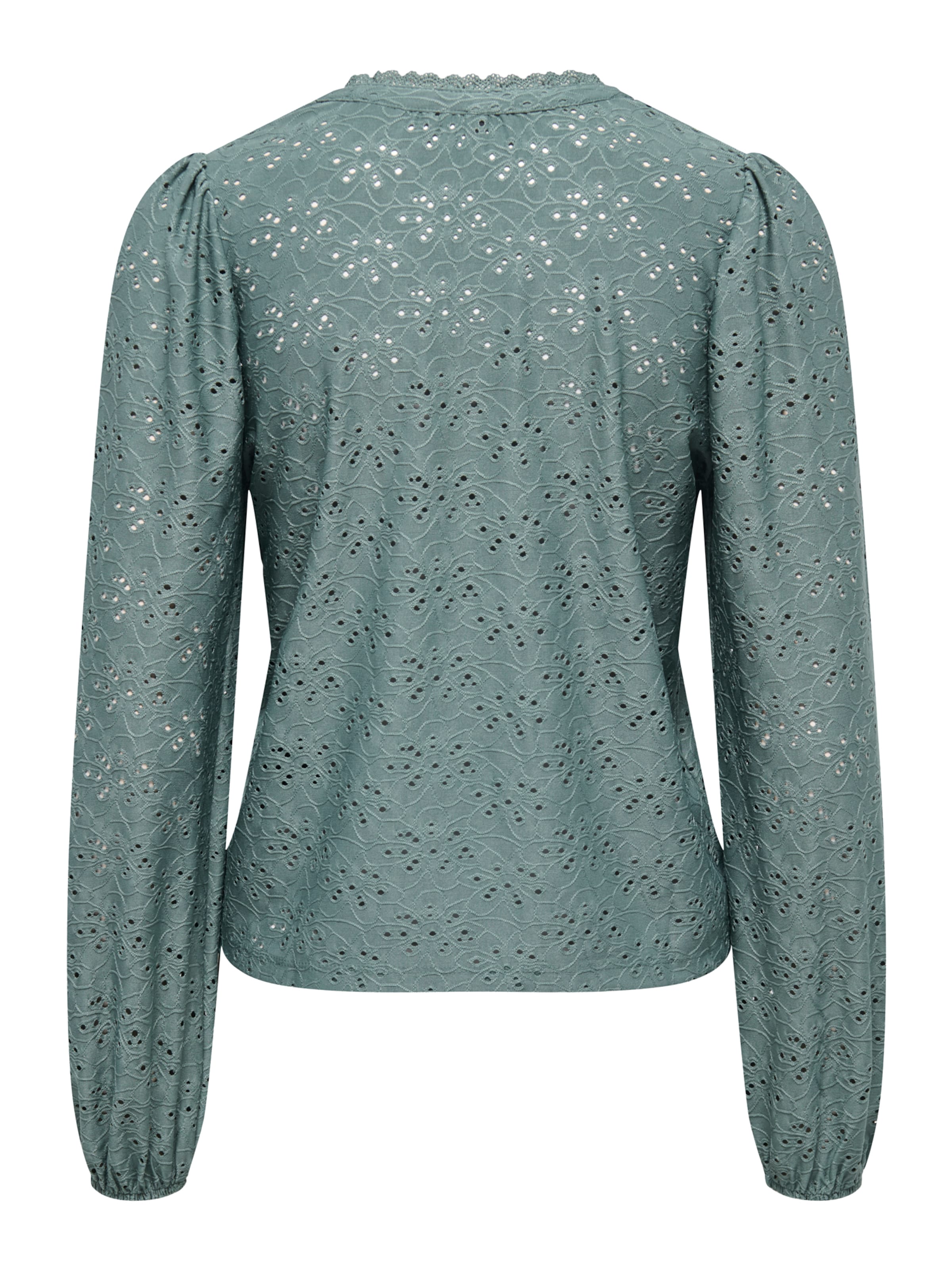 ONLY Bluza 'ONLSMilla' | zelena barva: zadnja stran