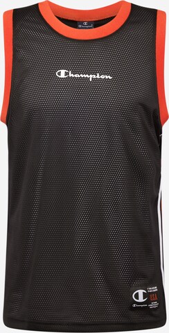 Tricou de la Champion Authentic Athletic Apparel pe negru: față