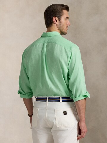 Polo Ralph Lauren Big & Tall Comfort fit Button Up Shirt in Green
