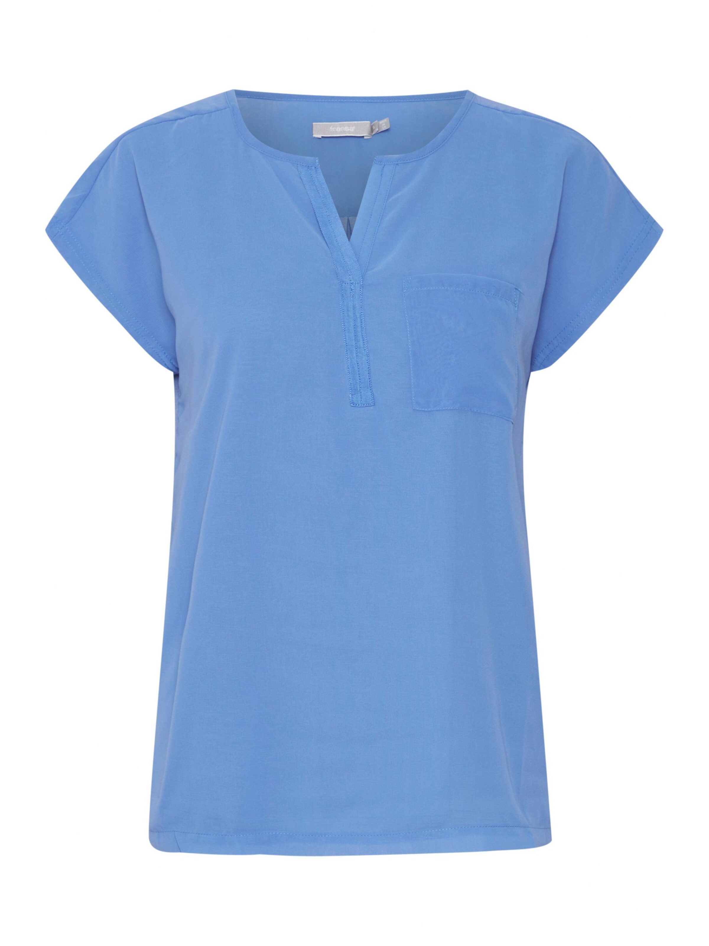 Fransa Blouse 'FRZawov' in Blue: front
