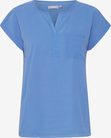 Chemisier 'FRZawov' Fransa en bleu : devant