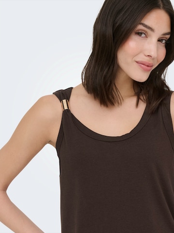 JDY Top 'JDYUFFA' - Hnedá