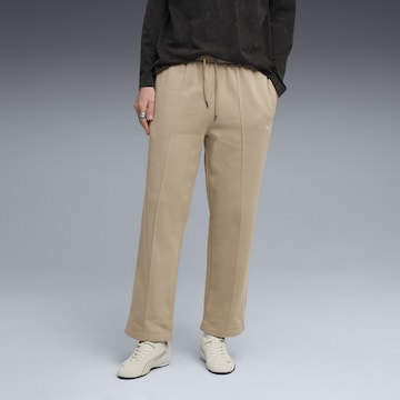 PUMA Loosefit Hose in Beige: Vorderseite