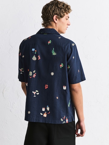 Next Regular Fit Hemd in Blau