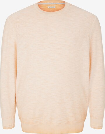 TOM TAILOR Men + Pullover i orange: forside