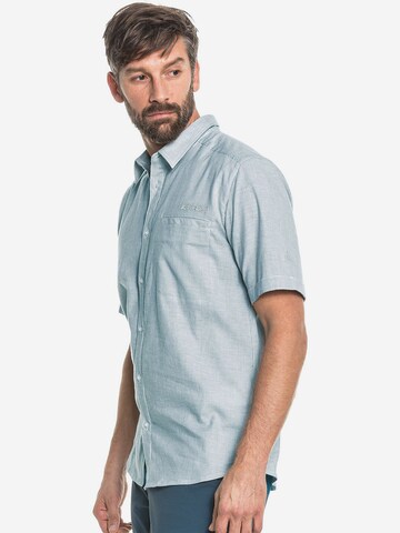 Schöffel - Slim Fit Camisa funcional 'Wakefield' em cinzento