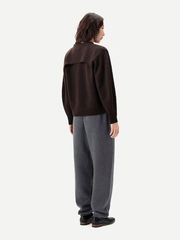 GOBI Cashmere Tröja 'Cashmere Crewneck Twin Set' i brun