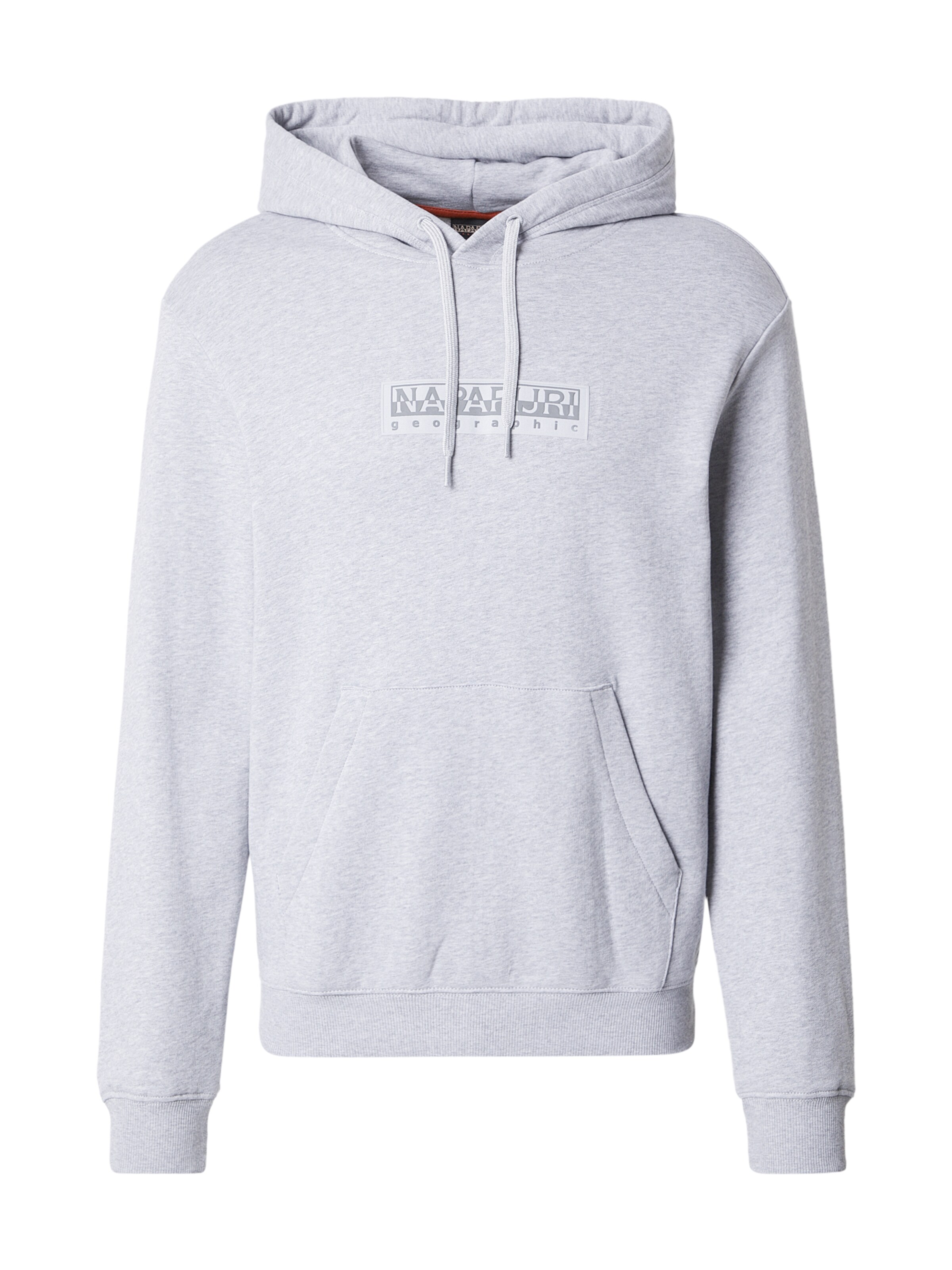 NAPAPIJRI Μπλούζα φούτερ σε γκρι: μπροστά