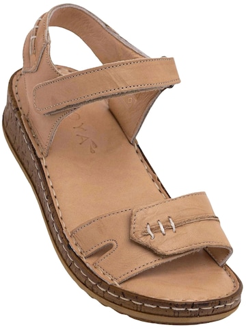 Limoya Sandals 'Damensandalen' in Beige: front
