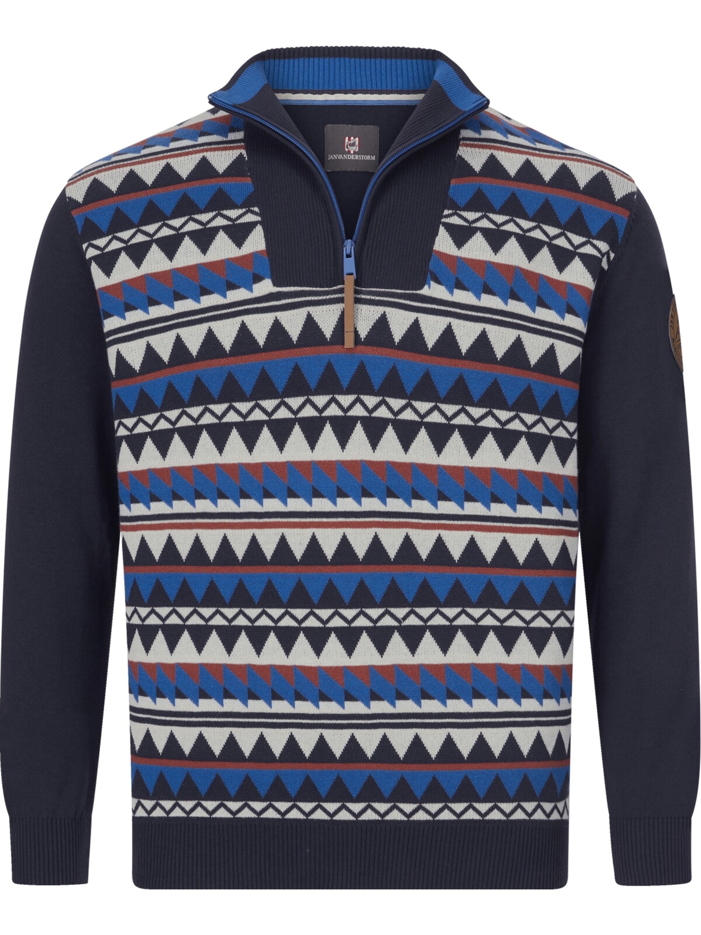 Jan Vanderstorm Sweater 'Erikvald' in Blue: front