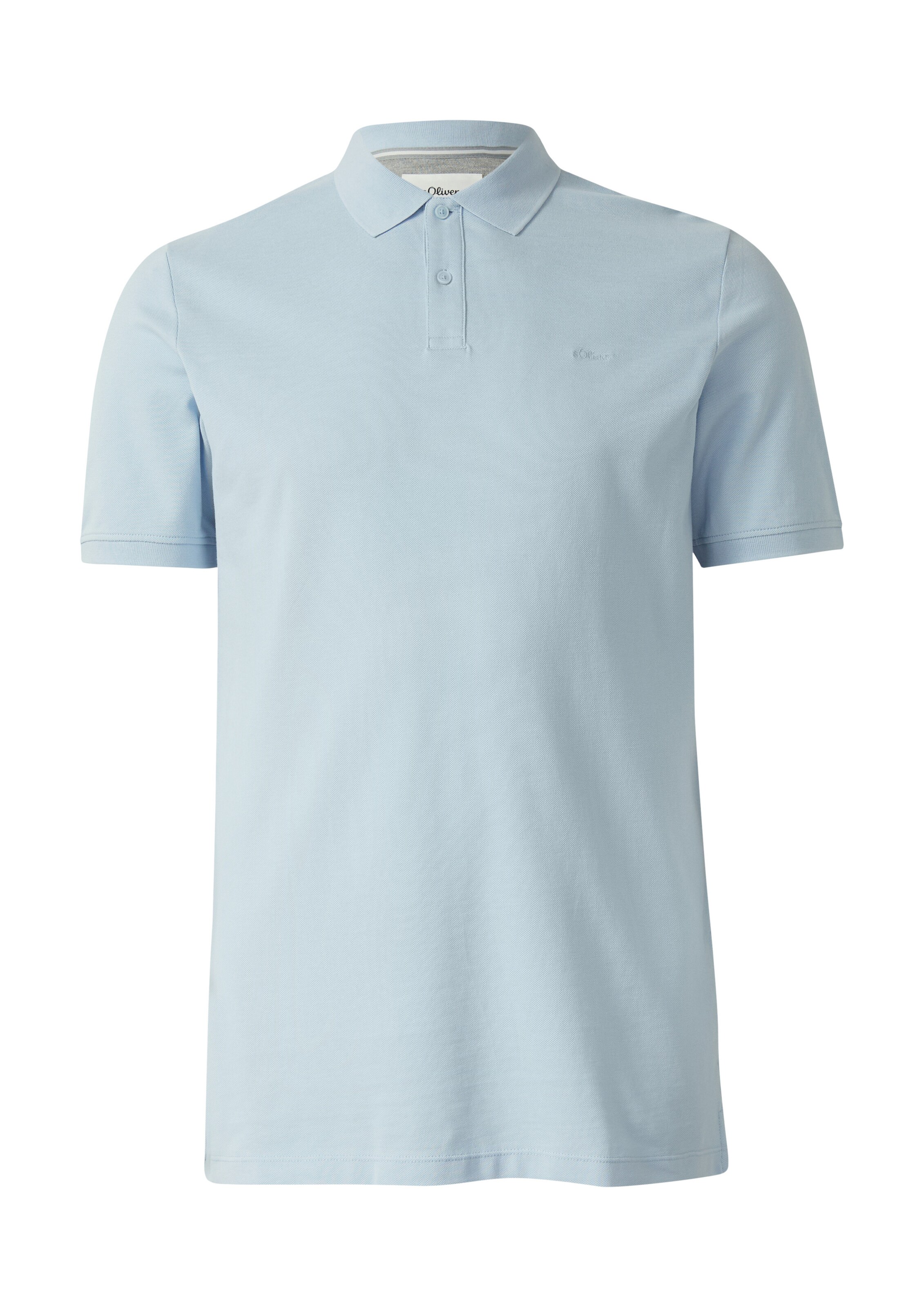 s.Oliver Polo-Shirt in hellblau, Produktansicht
