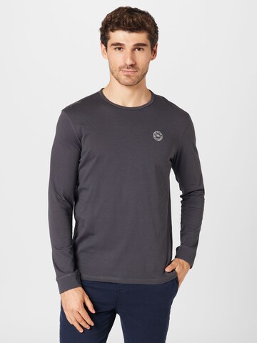 TOM TAILOR Shirt in Grey: front