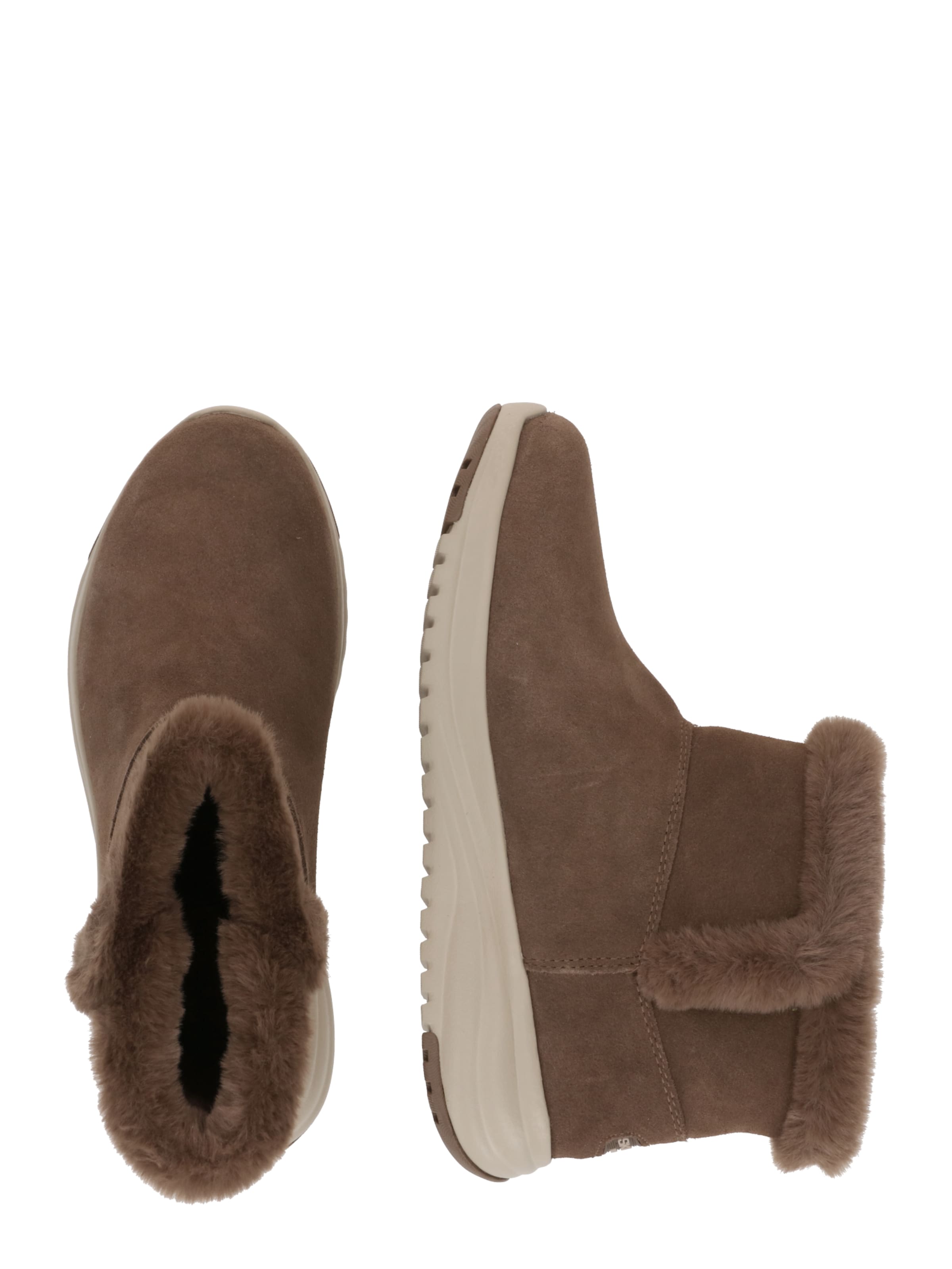 SKECHERS Nízke čižmy 'ON-THE-GO STELLAR - COZY STEP' - Hnedá