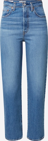 LEVI'S Jeans 'RIBCAGE STRAIGHT ANKLE' i blå: framsida