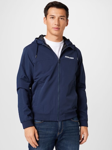 Veste mi-saison 'Rush' JACK & JONES en bleu : devant