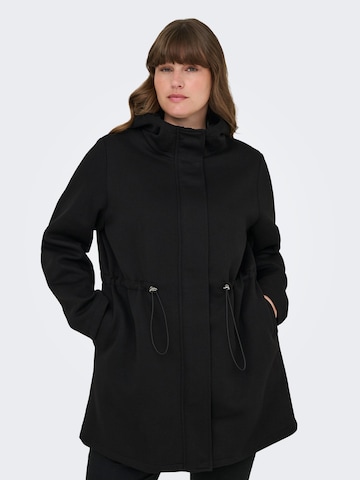 Manteau mi-saison 'CARSEDONA' ONLY Carmakoma en noir : devant