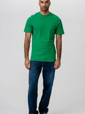 TEESHOPPEN - Ajuste regular Camisa ' Organic Basic ' en verde: frente