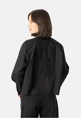 Chemisier 'Katalina' Elias Rumelis en noir : devant