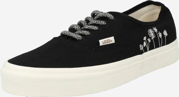 Baskets basses 'Authentic' VANS en noir : devant