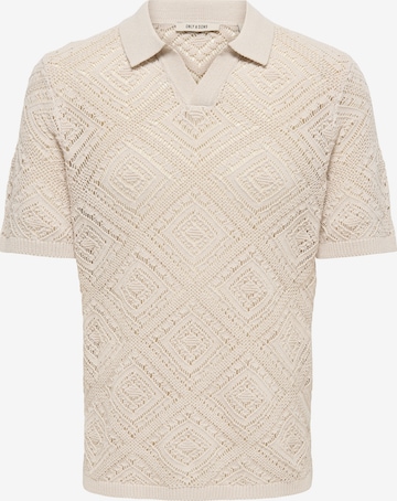 Only & Sons Pullover 'ONSKOLMAR' in Grau: Vorderseite