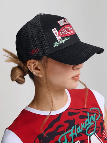 Ed Hardy Кепка 'Est 1971 Varsity' в Черный