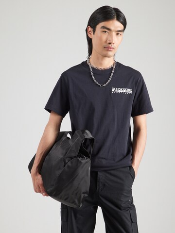 NAPAPIJRI T-Shirt 'SAISE' in Schwarz: Vorderseite