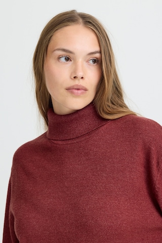 PULZ Jeans Trui ' Steffi' in Rood