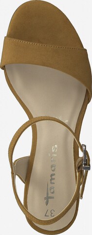 TAMARIS Strap Sandals in Brown