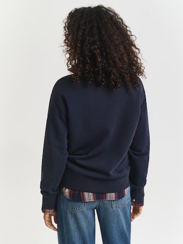 GANT Sweatshirt i blå