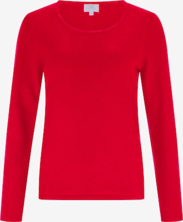 Pull-over CASH-MERE.CH en rouge : devant
