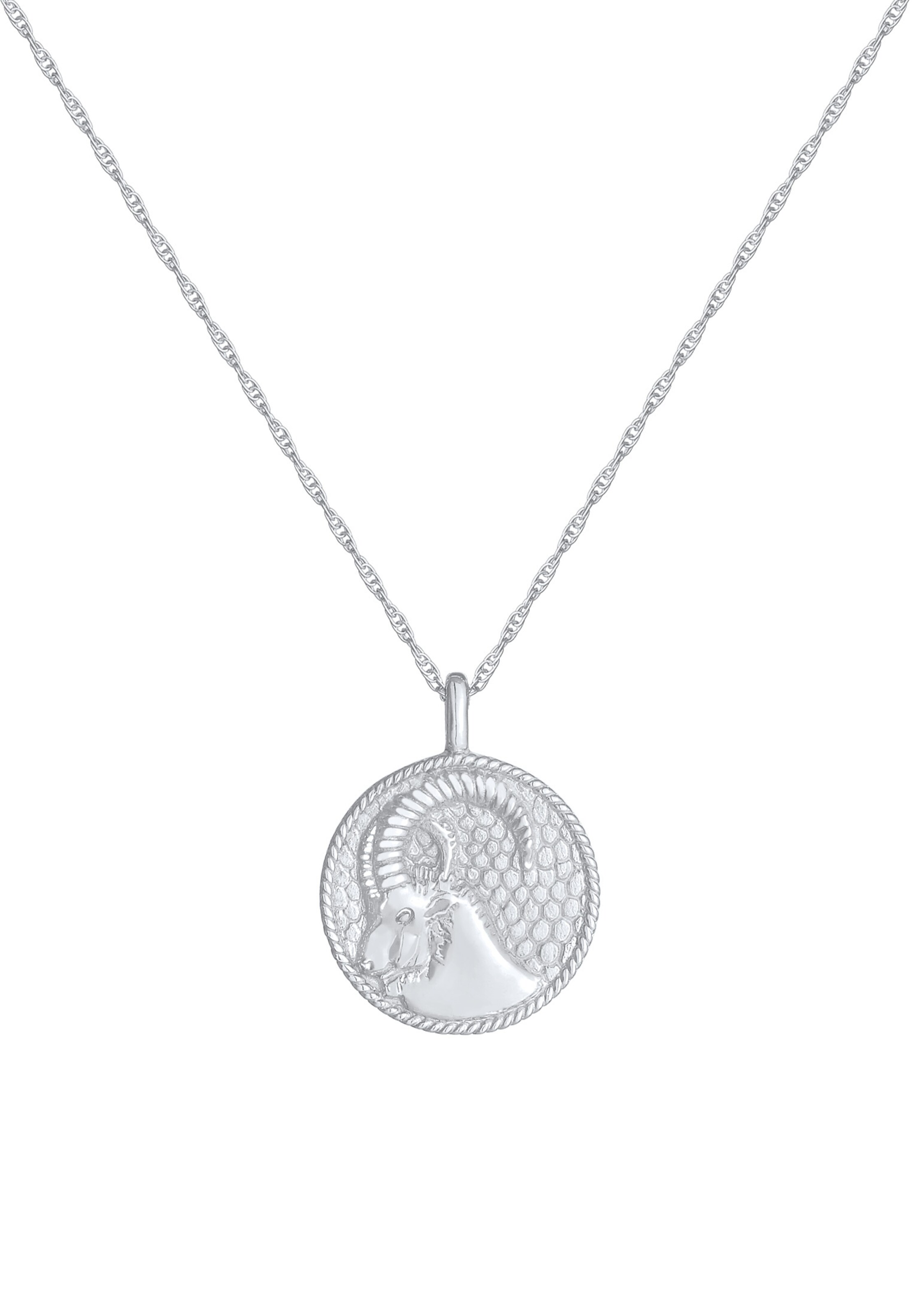 ELLI Ketting in Zilver: voorkant