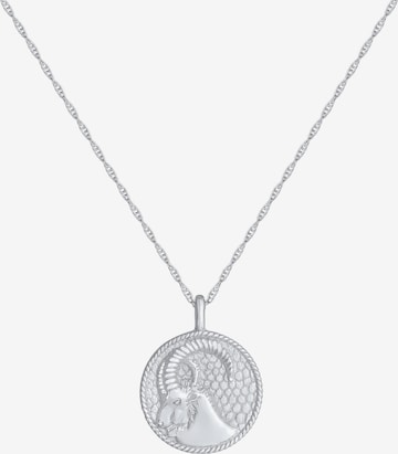 ELLI Halskette Sternzeichen - Steinbock in Silber: predná strana