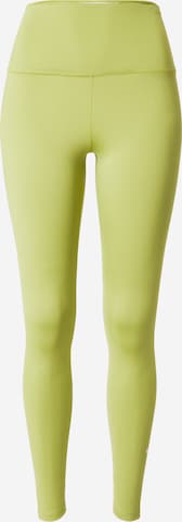 Pantaloni sport 'ONE' de la NIKE pe verde: față