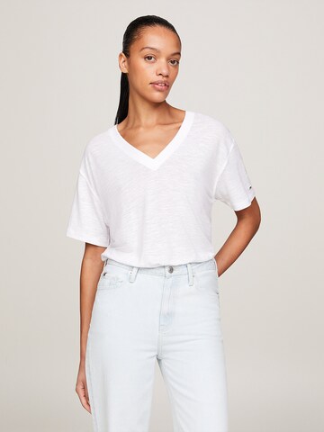 TOMMY HILFIGER - Camiseta en blanco: frente