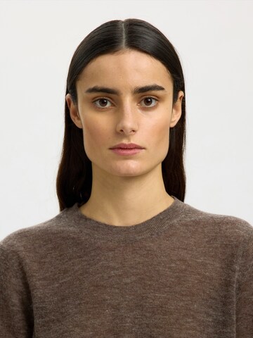 SELECTED - Jersey 'SLFShirley' en marrón